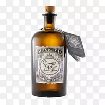 杜松子蒸馏饮料黑森林威士忌猴子47-杜松子酒和补品