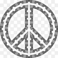 和平符号计算机图标剪辑艺术符号
