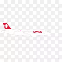 瑞士国际航线CS 100航空公司空中客车飞机