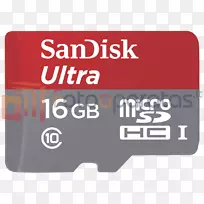 闪存卡安全数字计算机数据存储SanDisk microsdhc sdsdqm-032G-b35-存储卡