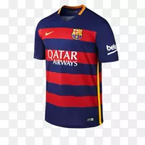 2015-16赛季巴塞罗那t恤欧足联冠军联赛耐克俱乐部巴塞罗那