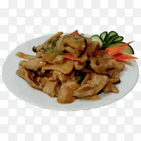 炸鸡两次煮猪肉寿司比萨饼炸鸡