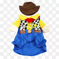 伍迪警长服装牛仔狗