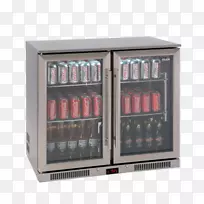 冰箱酒冷却器三星srf 533 dls海尔自动除霜双门冰箱