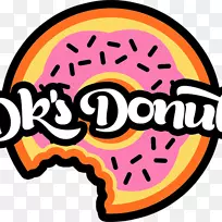DK的甜甜圈和面包店甜甜圈公主洛杉矶DK的甜甜圈的橘子枫培根甜甜圈