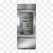 零下冰箱厨房门烹饪范围.冰箱