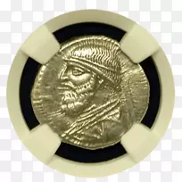 钱银帕提安帝国波斯帝国-钱币