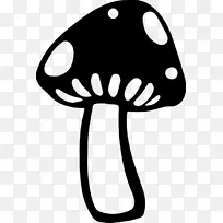 蘑菇云真菌普通蘑菇剪贴画-蘑菇