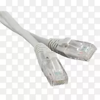 补丁电缆类别5电缆双绞线电缆8p8c.电话连接器