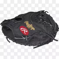 棒球手套罗林斯隐藏第一垒捕手的心脏体育用品-棒球