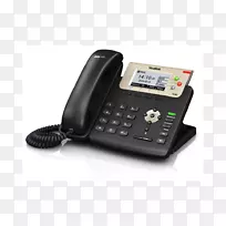 voip电话yalink SIP t23g会话启动协议以太网电话电源