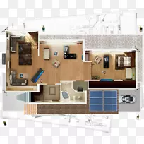 家庭自动化工具包房屋计划页面布局-房屋