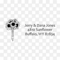 邮票、橡胶邮票、邮寄纸、浮雕模切.向日葵花束