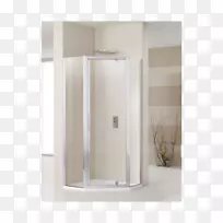 淋浴器滑动玻璃门滑动门折叠式门-淋浴