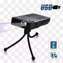 微型多媒体投影机架空投影机数字光处理手持投影机