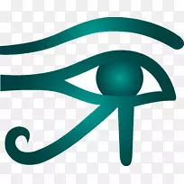 霍鲁斯之眼符号剪贴画-古埃及神灵