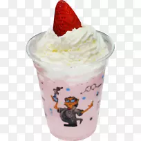 圣代冷冻酸奶奶昔冰淇淋奶油冰淇淋