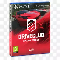 Driveclub PlayStation 4视频游戏项目车特别版-2014法拉利458意大利跑车