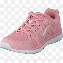 耐克免费运动鞋粉红鞋白色-耐克