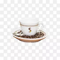 咖啡杯浓咖啡速溶咖啡碟-咖啡