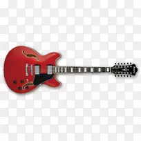 电吉他吉布森es-335半声学吉他吉布森品牌公司。-十二弦吉他