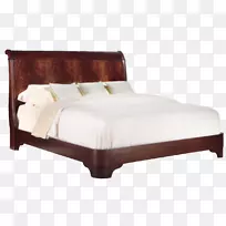 雪橇床架卧室家具套-床