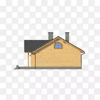 房屋屋顶立面木屋