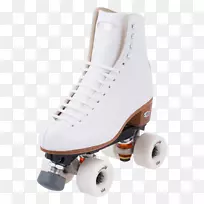 四轮溜冰鞋艺术轮滑滚轴溜冰鞋滚轴德比溜冰鞋
