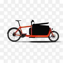 货运自行车拉里对哈利电动自行车货运自行车