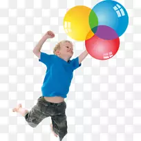 玩具气球，幼儿，儿童飞行摄影.儿童