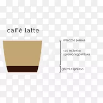 咖啡浓缩咖啡拿铁咖啡纸咖啡