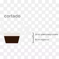 康塔多咖啡杯浓咖啡平白咖啡