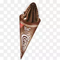 巧克力冰淇淋圆锥形软糖冰淇淋