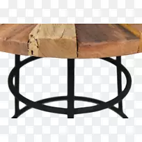 咖啡桌金属木餐桌