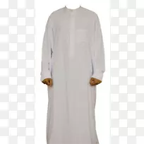 Qamis djellaba mecca White abaya