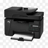 惠普多功能打印机hp LaserJet pro m127fw激光多功能打印机翻新