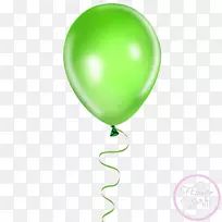绿色玩具气球彩色气球
