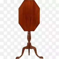 博斯科贝尔倾斜木单板台的红木联邦家具和装饰艺术-桌子