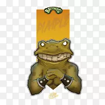 真正的青蛙树蛙卡通-青蛙