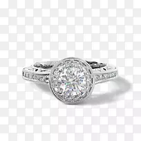 婚戒订婚戒指珠宝钻石珠宝模型