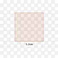 纸线角图案-方格面积