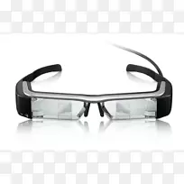 谷歌玻璃智能眼镜增强现实爱普生moverio bt-200眼镜