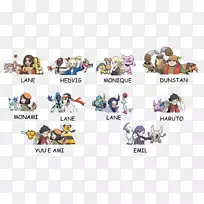 Pokémon x和y simisage Spinda-月亮反射