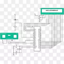 绘制工程图-测量超声波距离