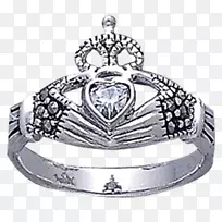 克拉达格戒指宝石珠宝戒指