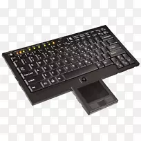 电脑键盘，数字键盘，空格键，触摸屏，笔记本电脑
