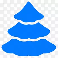 圣诞树电脑图标剪辑艺术树