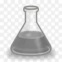实验室烧瓶玻璃液体容量瓶Erlenmeyer烧瓶玻璃