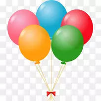 生日蛋糕玩具气球夹艺术-生日