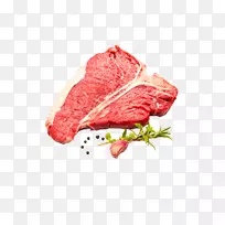 牛腰牛排，肋眼牛排，肉食肉，牛肉，小牛肉